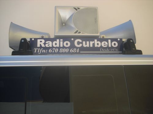 Montaje de sonido e iluminación de Radio Curbelo